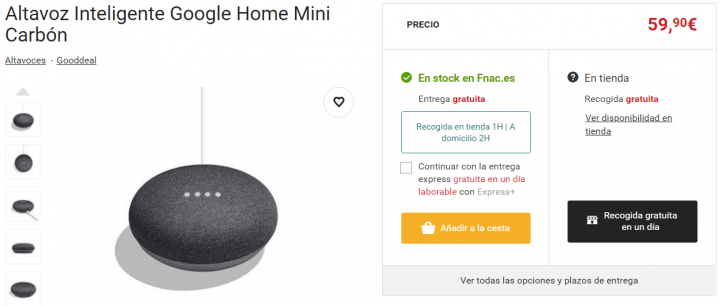Imagen - Dónde comprar el Google Home Mini