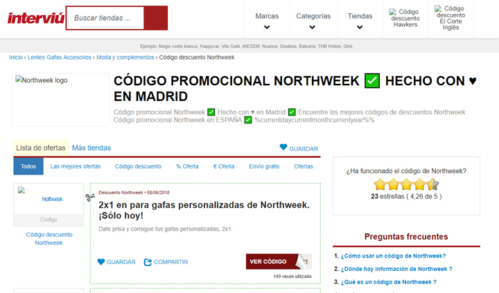 Imagen - Dónde conseguir descuentos online para gafas de sol