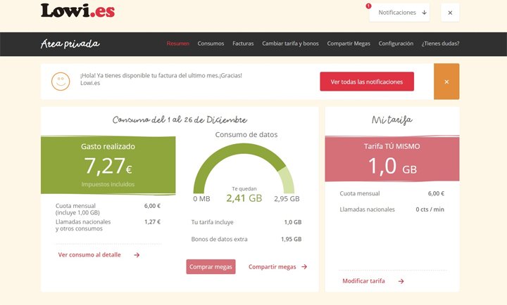 Imagen - &iquest;Qu&eacute; son las llamadas al 786205094 en la factura de Lowi?