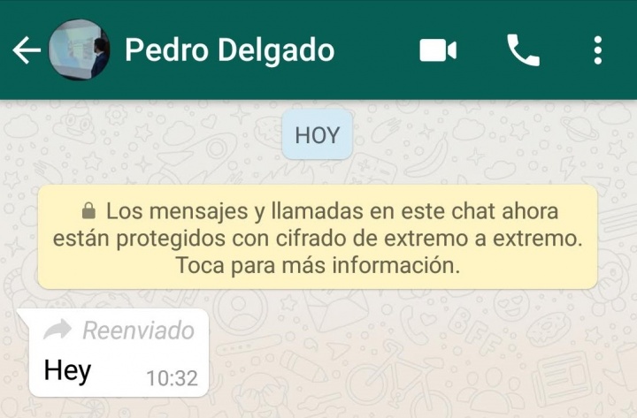 Imagen - WhatsApp ya señala los mensajes que han sido reenviados