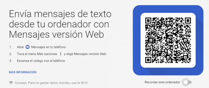 Imagen - Google va a por WhatsApp con los Mensajes en la web