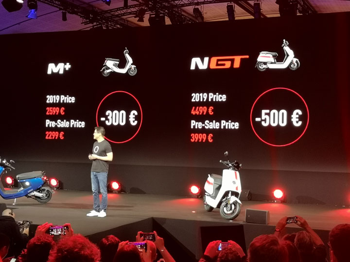 Imagen - NIU N-GT y M+, los scooters eléctricos conectados al smartphone