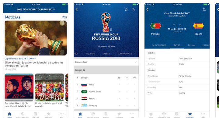 Imagen - 5 apps para seguir el Mundial de fútbol 2018 en el iPad y el iPhone