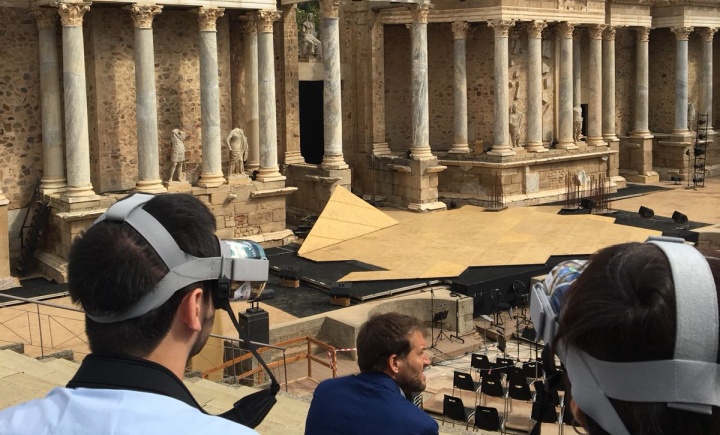 Imagen - El Teatro Romano de Mérida ya se puede visitar en realidad virtual con la app Imageen