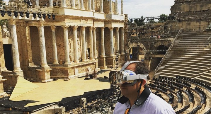 Imagen - El Teatro Romano de Mérida ya se puede visitar en realidad virtual con la app Imageen