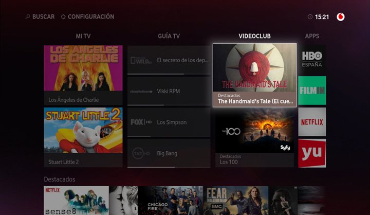 Imagen - Vodafone TV a&ntilde;ade AXN Now y los canales Movistar Series y Estrenos