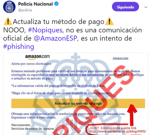 Imagen - ¡Cuidado! Un falso correo de Amazon pide actualizar los métodos de pago