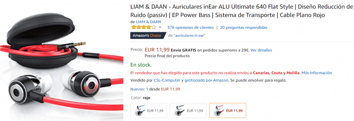 Imagen - 5 auriculares in-ear para comprar