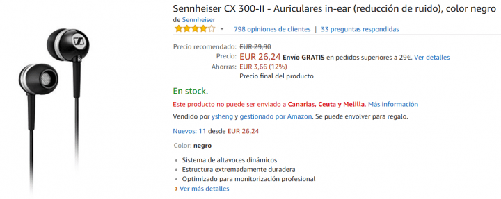 Imagen - 5 auriculares in-ear para comprar