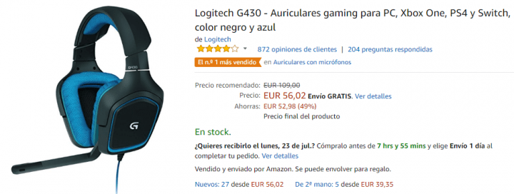 Imagen - 5 auriculares para PlayStation 4