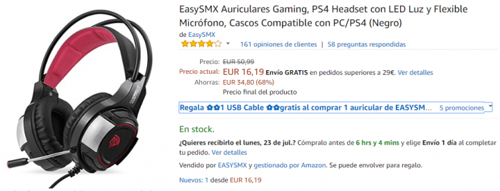 Imagen - 5 auriculares para PlayStation 4