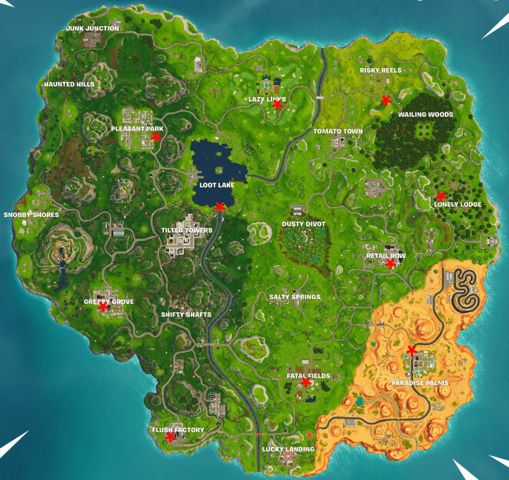 Imagen - Cómo encontrar los pasteles de cumpleaños para bailar en Fortnite