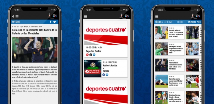 Imagen - Mediaset Sport, la aplicación que permite ver la selección española en el Mundial
