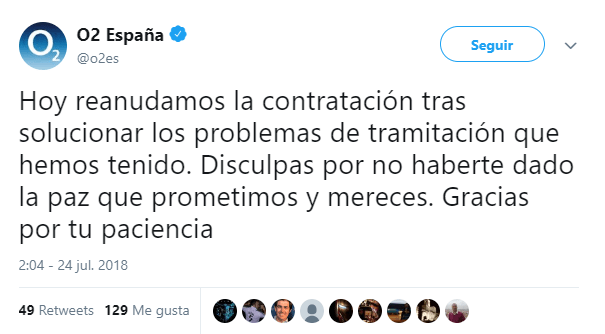 Imagen - El operador O2 ya se puede contratar de nuevo