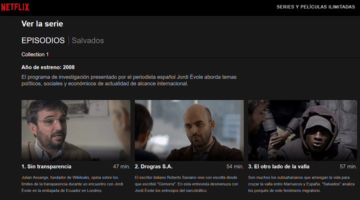 Imagen - Salvados de Jordi Évole ya está en Netflix