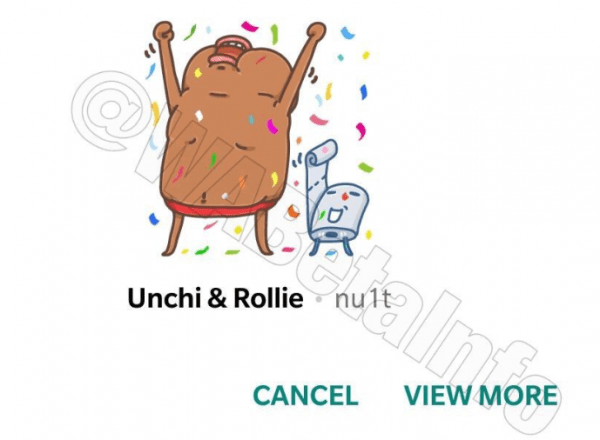 Imagen - WhatsApp beta muestra ya los stickers