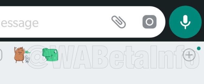 Imagen - WhatsApp beta muestra ya los stickers