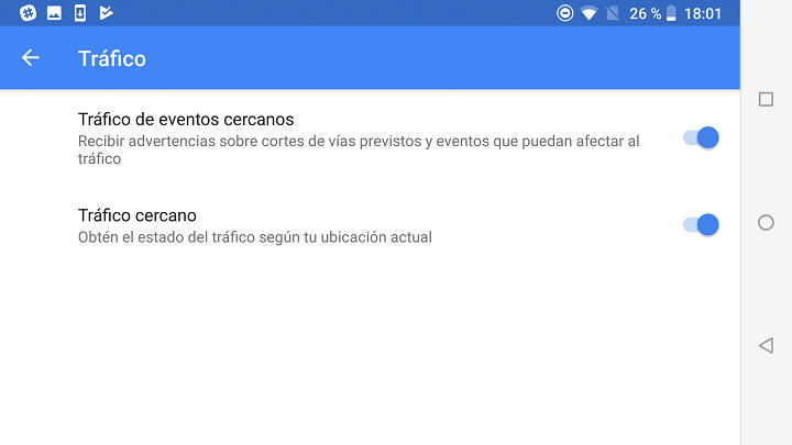 Imagen - C&oacute;mo eliminar o a&ntilde;adir las alertas de tr&aacute;fico de tu ruta habitual en Google Maps