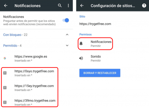 Imagen - Cuidado con las webs que te obligan a aceptar las notificaciones de Chrome para Android