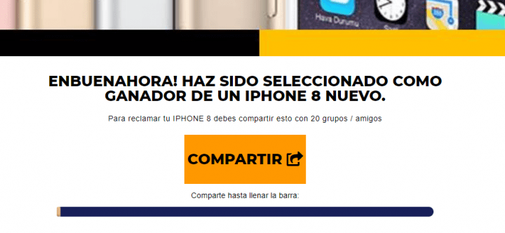 Imagen - ¡Cuidado! El Corte Inglés no regala iPhone 8 por el 15 aniversario de su tienda online