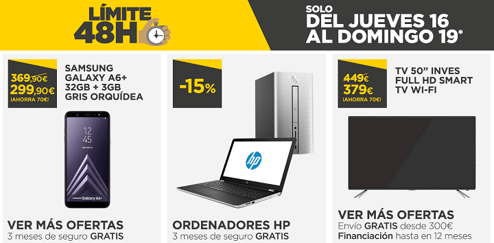 Imagen - Vuelve L&iacute;mite 48 horas de El Corte Ingl&eacute;s con ofertas en tecnolog&iacute;a hasta el domingo