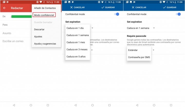 Imagen - Ya se pueden enviar mensajes confidenciales a través de Gmail para móviles