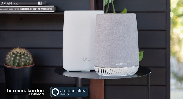 Imagen - Netgear Orbi Voice, el altavoz inteligente con WiFi mesh, Alexa y audio de Harman Kardon