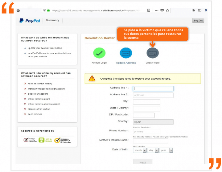 Imagen - Cuidado con los falsos emails de PayPal sobre una compra no autorizada