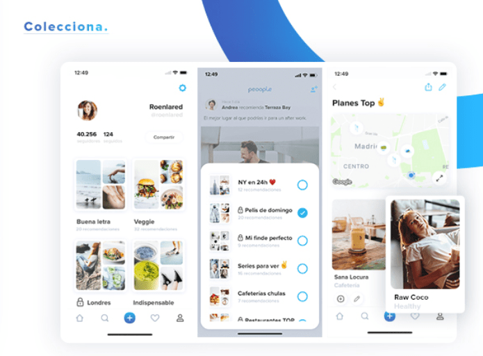 Imagen - Peoople, la red social con recomendaciones de influencers y de tus amigos