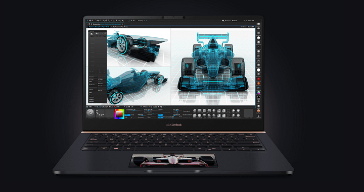 Imagen - Asus Zenbook Pro 14, el portátil con ScreenPad que funciona como TouchPad y pantalla extra
