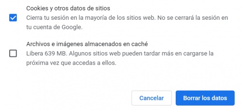 Imagen - Chrome 69 impide borrar las cookies de Google