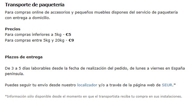 Imagen - Ikea ya realiza envíos online por 5 euros