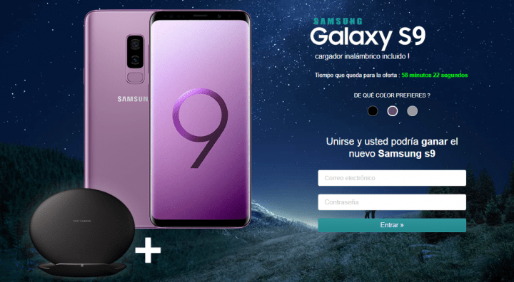 Imagen - Cuidado con la falsa web de El Pa&iacute;s que ofrece un Samsung Galaxy S9 por 1 euro