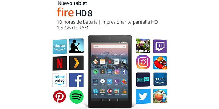 Imagen - Fire HD 8 es oficial con pantalla de 8 pulgadas desde 99 euros