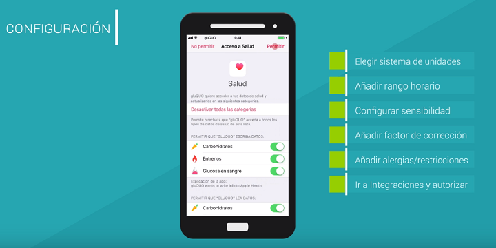 Imagen - GluQUO, la app que permite llevar al d&iacute;a tu control diab&eacute;tico