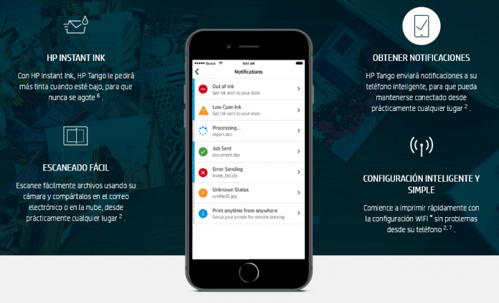 Imagen - HP Tango, la impresora inteligente compatible con Alexa y Google Assistant