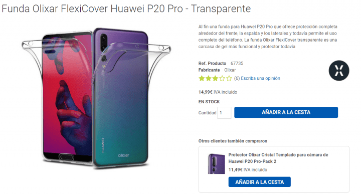 Imagen - 10 fundas para el Huawei P20 Pro