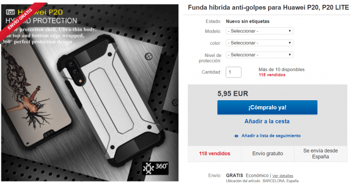 Imagen - 10 fundas para el Huawei P20 Pro