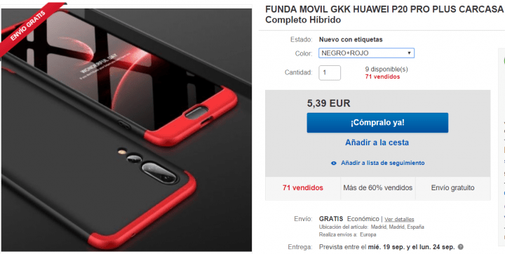 Imagen - 10 fundas para el Huawei P20 Pro