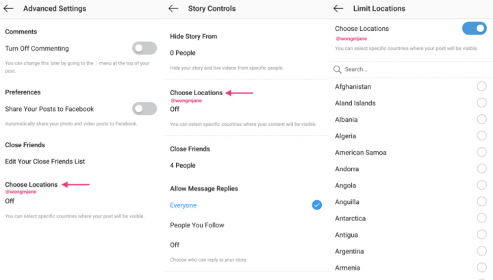 Imagen - Instagram permitirá restringir el contenido por localizaciones