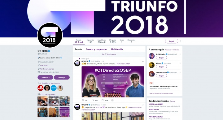 Imagen - Cómo ver Operación Triunfo 2018 en directo desde Internet