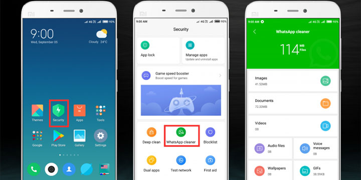 Imagen - WhatsApp Cleaner llega a MIUI 10