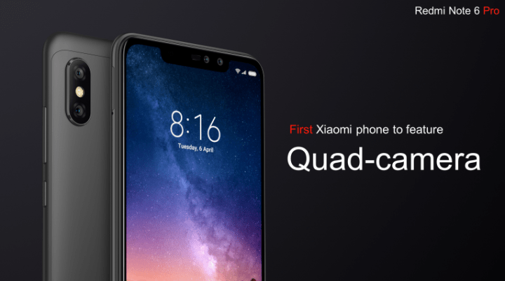 Imagen - Xiaomi Redmi Note 6 Pro, el nuevo gama media con cristal curvo y amplia batería