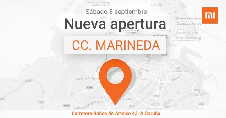 Imagen - Xiaomi inaugura tienda en A Coru&ntilde;a el 8 de septiembre