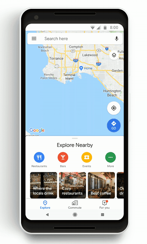 Imagen - Google Maps integra Spotify y muestra en el mapa por donde van los buses y trenes
