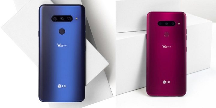 Imagen - LG V40 ThinQ es oficial: triple c&aacute;mara principal y doble c&aacute;mara selfie