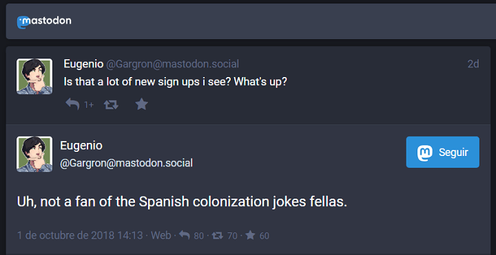 Imagen - Mastodon, la red social abierta y descentralizada para competir con Twitter
