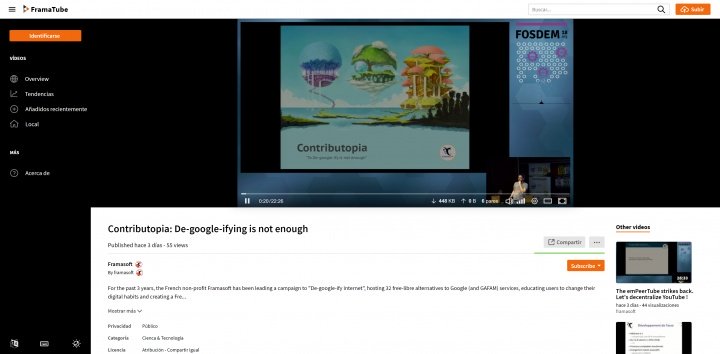 Imagen - PeerTube, la alternativa libre a YouTube