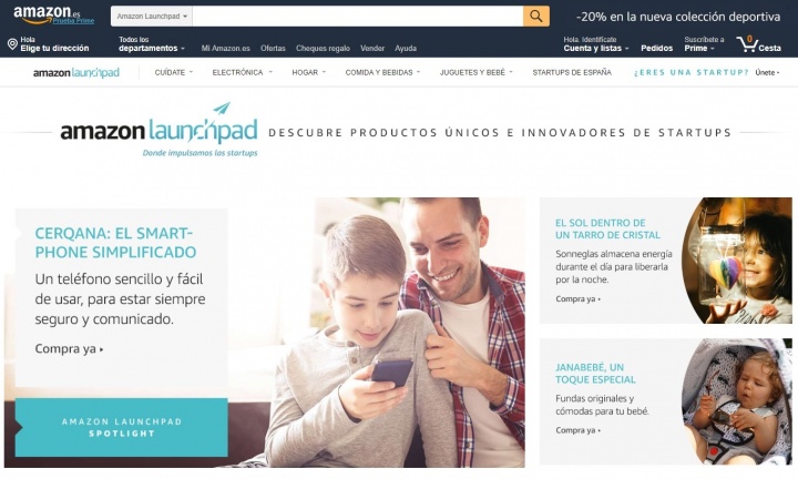 Imagen - Amazon abre Launchpad, una sección con productos innovadores de startups