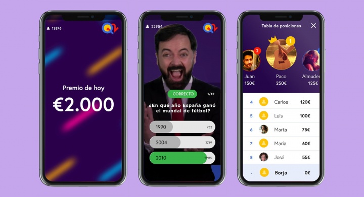 Imagen - Q12 Trivia, el trivial que da premios en euros